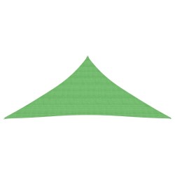 vidaXL Sonnensegel 160 g/m² Hellgrün 4x4x4 m HDPE