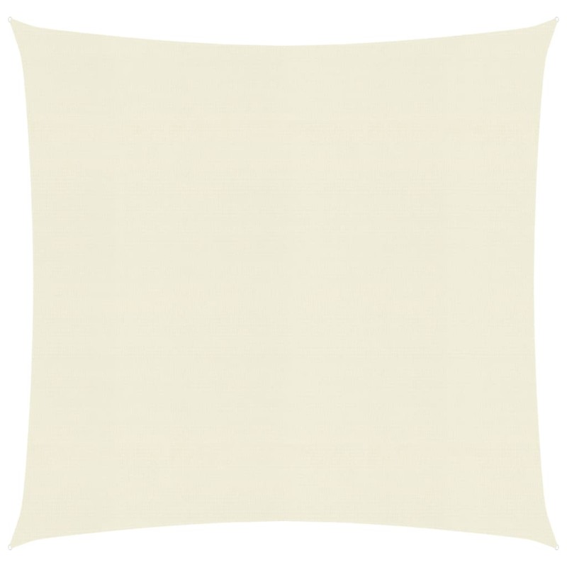 vidaXL Sonnensegel 160 g/m² Creme 3x3 m HDPE vidaXL Sonnensegel 160 g/m² Creme 3x3 m HDPE