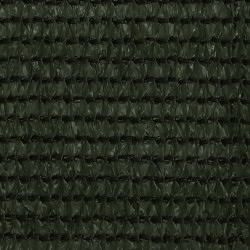 vidaXL Balkon-Sichtschutz Dunkelgrün 90x600 cm HDPE