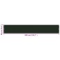 vidaXL Balkon-Sichtschutz Dunkelgrün 90x600 cm HDPE vidaXL Balkon-Sichtschutz Dunkelgrün 90x600 cm HDPE