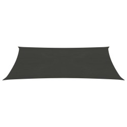 vidaXL Sonnensegel 160 g/m² Anthrazit 2x5 m HDPE 