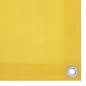 vidaXL Balkon-Sichtschutz Gelb 75x600 cm HDPE vidaXL Balkon-Sichtschutz Gelb 75x600 cm HDPE