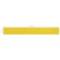 vidaXL Balkon-Sichtschutz Gelb 75x600 cm HDPE vidaXL Balkon-Sichtschutz Gelb 75x600 cm HDPE
