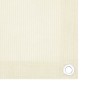 vidaXL Balkon Sichtschutz Creme 120x600 cm HDPE vidaXL Balkon Sichtschutz Creme 120x600 cm HDPE
