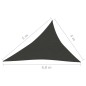 vidaXL Sonnensegel 160 g/m² Anthrazit 4x5x6,8 m HDPE vidaXL Sonnensegel 160 g/m² Anthrazit 4x5x6,8 m HDPE