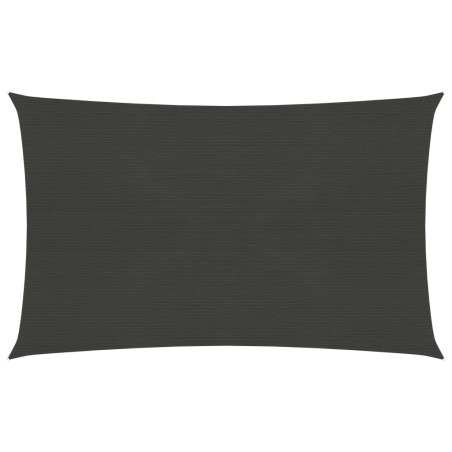 vidaXL Sonnensegel 160 g/m² Anthrazit 3x4 m HDPE 