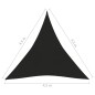 vidaXL Sonnensegel 160 g/m² Schwarz 4,5x4,5x4,5 m HDPE vidaXL Sonnensegel 160 g/m² Schwarz 4,5x4,5x4,5 m HDPE