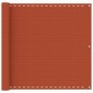 vidaXL Balkon-Sichtschutz Orange 90x500 cm HDPE vidaXL Balkon-Sichtschutz Orange 90x500 cm HDPE