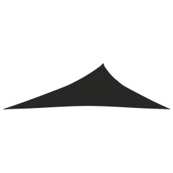 vidaXL Sonnensegel 160 g/m² Schwarz 3x4x5 m HDPE