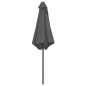 vidaXL Sonnenschirm mit Aluminium-Mast 270 x 246 cm Anthrazit vidaXL Sonnenschirm mit Aluminium-Mast 270 x 246 cm Anthrazit