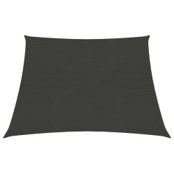 vidaXL Sonnensegel 160 g/m² Anthrazit 3/4x2 m HDPE