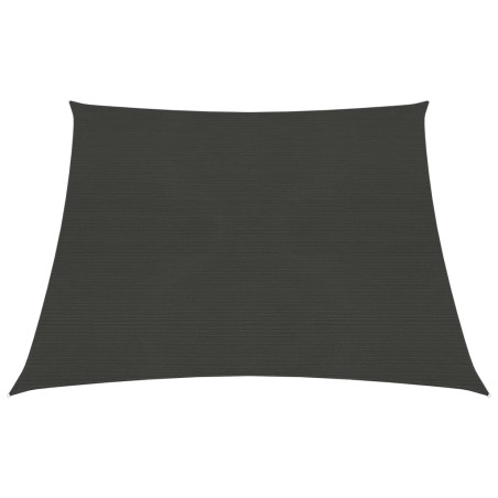 vidaXL Sonnensegel 160 g/m² Anthrazit 3/4x2 m HDPE