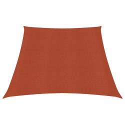 vidaXL Sonnensegel 160 g/m² Terrakottarot 3/4x2 m HDPE