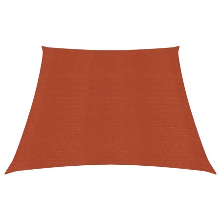 vidaXL Sonnensegel 160 g/m² Terrakottarot 3/4x2 m HDPE