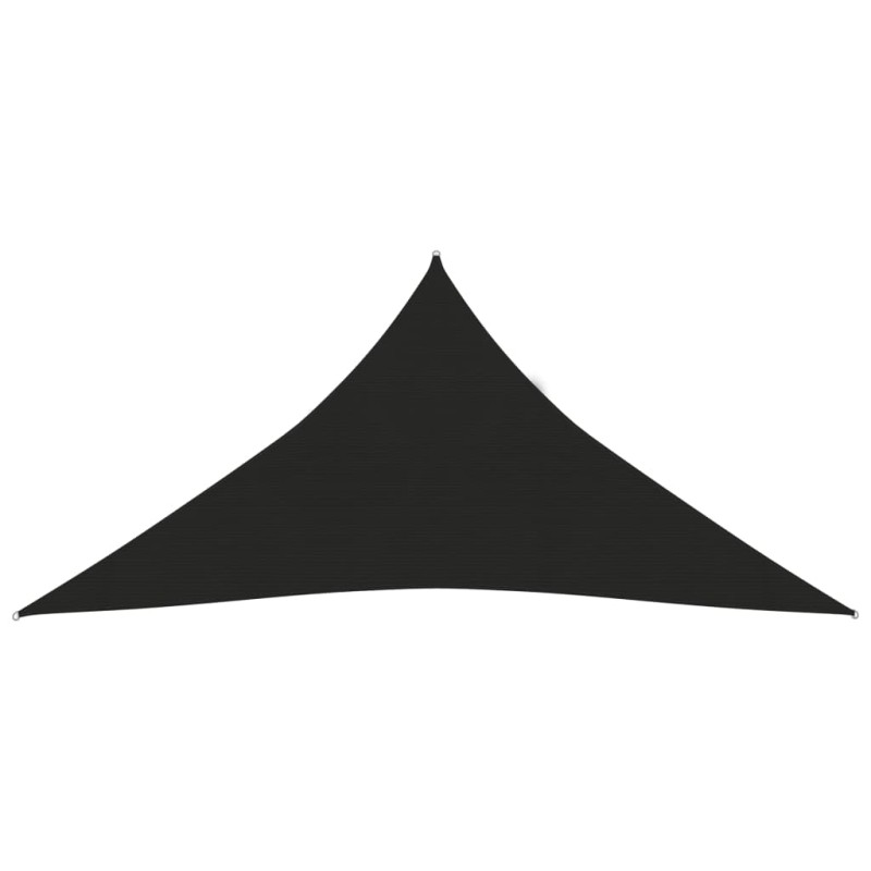vidaXL Sonnensegel 160 g/m² Schwarz 4x4x4 m HDPE vidaXL Sonnensegel 160 g/m² Schwarz 4x4x4 m HDPE