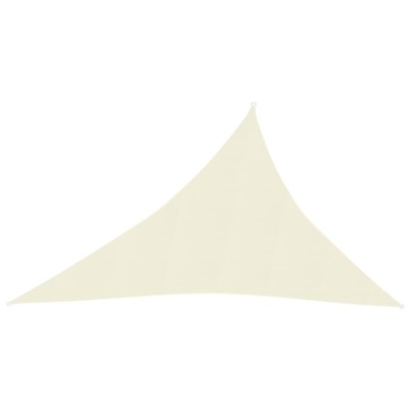 vidaXL Sonnensegel 160 g/m² Creme 4x5x6,8 m HDPE