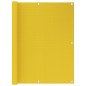 vidaXL Balkon-Sichtschutz Gelb 120x400 cm HDPE vidaXL Balkon-Sichtschutz Gelb 120x400 cm HDPE