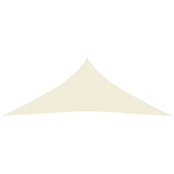 vidaXL Sonnensegel 160 g/m² Creme 4,5x4,5x4,5 m HDPE