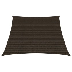 vidaXL Sonnensegel 160 g/m² Braun 3/4x2 m HDPE