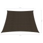 vidaXL Sonnensegel 160 g/m² Braun 3/4x2 m HDPE vidaXL Sonnensegel 160 g/m² Braun 3/4x2 m HDPE