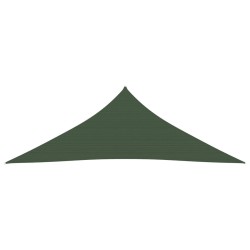 vidaXL Sonnensegel 160 g/m² Dunkelgrün 4,5x4,5x4,5 m HDPE