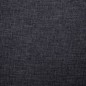 vidaXL Sitzbank 139,5 cm Dunkelgrau Polyester vidaXL Sitzbank 139,5 cm Dunkelgrau Polyester