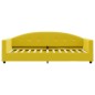 vidaXL Tagesbett mit Matratze Gelb 80x200 cm Samt vidaXL Tagesbett mit Matratze Gelb 80x200 cm Samt