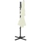 vidaXL Sonnenschirm mit Aluminium-Mast 4-lagig Sandfarben 250x250 cm vidaXL Sonnenschirm mit Aluminium-Mast 4-lagig Sandfarben 250x250 cm