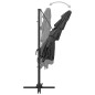 vidaXL Sonnenschirm mit Aluminium-Mast 4-lagig Anthrazit 250x250 cm vidaXL Sonnenschirm mit Aluminium-Mast 4-lagig Anthrazit 250x250 cm
