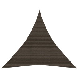 vidaXL Sonnensegel 160 g/m² Braun 4,5x4,5x4,5 m HDPE