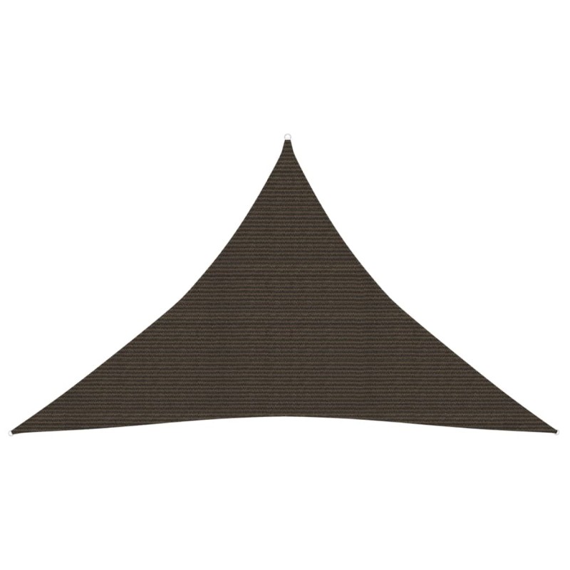 vidaXL Sonnensegel 160 g/m² Braun 3,5x3,5x4,9 m HDPE vidaXL Sonnensegel 160 g/m² Braun 3,5x3,5x4,9 m HDPE