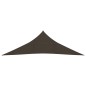 vidaXL Sonnensegel 160 g/m² Braun 3,5x3,5x4,9 m HDPE vidaXL Sonnensegel 160 g/m² Braun 3,5x3,5x4,9 m HDPE