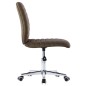 vidaXL Esszimmerstühle 2 Stk. Braun Stoff vidaXL Esszimmerstühle 2 Stk. Braun Stoff