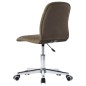 vidaXL Esszimmerstühle 2 Stk. Braun Stoff vidaXL Esszimmerstühle 2 Stk. Braun Stoff