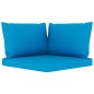 vidaXL 9-tlg. Garten-Lounge-Set mit Kissen in Hellblau vidaXL 9-tlg. Garten-Lounge-Set mit Kissen in Hellblau
