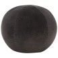 vidaXL Pouf Baumwollsamt 50×35 cm Anthrazit vidaXL Pouf Baumwollsamt 50×35 cm Anthrazit