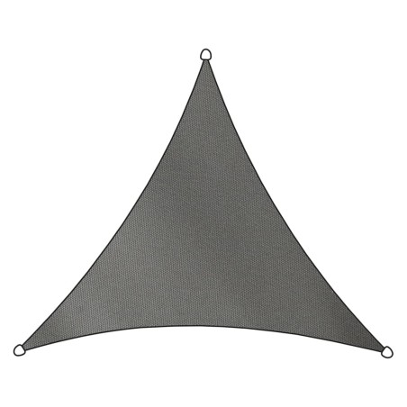 Livin'outdoor Sonnensegel Como Polyester Dreieckig 3,6x3,6 m Grau