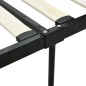 vidaXL Himmelbett-Gestell Schwarz Metall 140 x 200 cm vidaXL Himmelbett-Gestell Schwarz Metall 140 x 200 cm