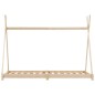 vidaXL Kinder-Bettgestell Massivholz Kiefer 90 x 200 cm vidaXL Kinder-Bettgestell Massivholz Kiefer 90 x 200 cm