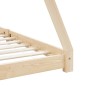 vidaXL Kinder-Bettgestell Massivholz Kiefer 90 x 200 cm vidaXL Kinder-Bettgestell Massivholz Kiefer 90 x 200 cm
