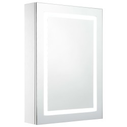 vidaXL LED-Spiegelschrank 50x13x70 cm