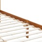 vidaXL Himmelbett-Gestell Honigbraun Massivholz Kiefer 100 x 200 cm vidaXL Himmelbett-Gestell Honigbraun Massivholz Kiefer 100 x 200 cm