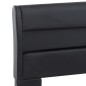 vidaXL Bettgestell mit LED Schwarz Kunstleder 140×200 cm vidaXL Bettgestell mit LED Schwarz Kunstleder 140×200 cm