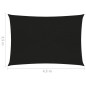vidaXL Sonnensegel 160 g/m² Schwarz 3,5x4,5 m HDPE vidaXL Sonnensegel 160 g/m² Schwarz 3,5x4,5 m HDPE