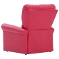vidaXL Massagesessel Rot Kunstleder vidaXL Massagesessel Rot Kunstleder