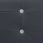 vidaXL Bettgestell Schwarz Kunstleder 180 x 200 cm vidaXL Bettgestell Schwarz Kunstleder 180 x 200 cm