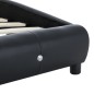 vidaXL Bettgestell Schwarz Kunstleder 180 x 200 cm vidaXL Bettgestell Schwarz Kunstleder 180 x 200 cm