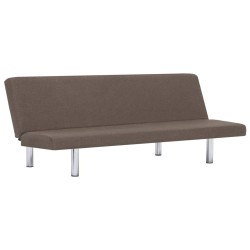vidaXL Schlafsofa Taupe Polyester