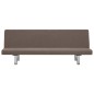 vidaXL Schlafsofa Taupe Polyester vidaXL Schlafsofa Taupe Polyester