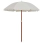 vidaXL Sonnenschirm mit Stahlmast 180 cm Sandfarben vidaXL Sonnenschirm mit Stahlmast 180 cm Sandfarben